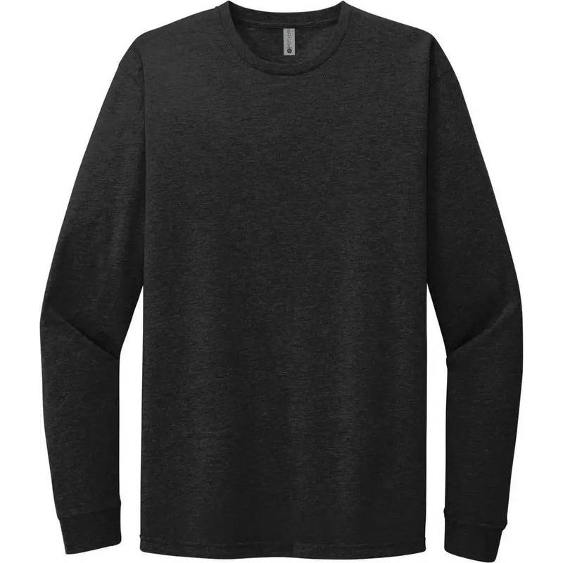 Next Level Apparel NL6211 Unisex Cvc Long Sleeve Tee – Black