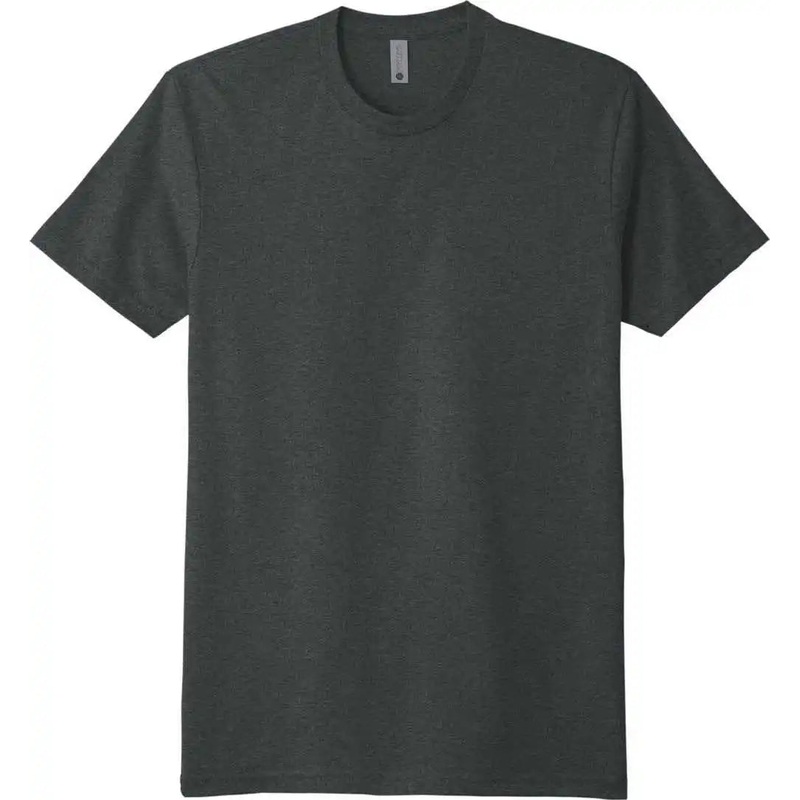 Next Level Apparel NL6410 Unisex Cvc Sueded Tee – Heather Metal