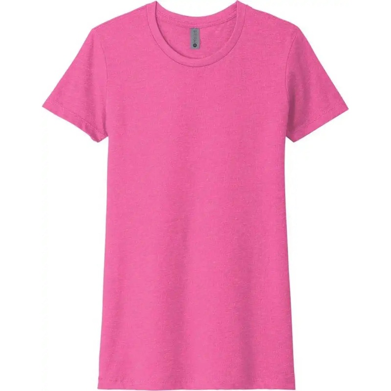 Next Level Apparel NL6610 Women’S Cvc Tee – Hot Pink