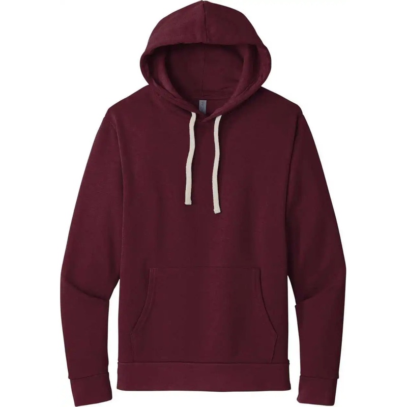 Next Level Apparel NL9303 Unisex Santa Cruz Pullover Hoodie – Maroon