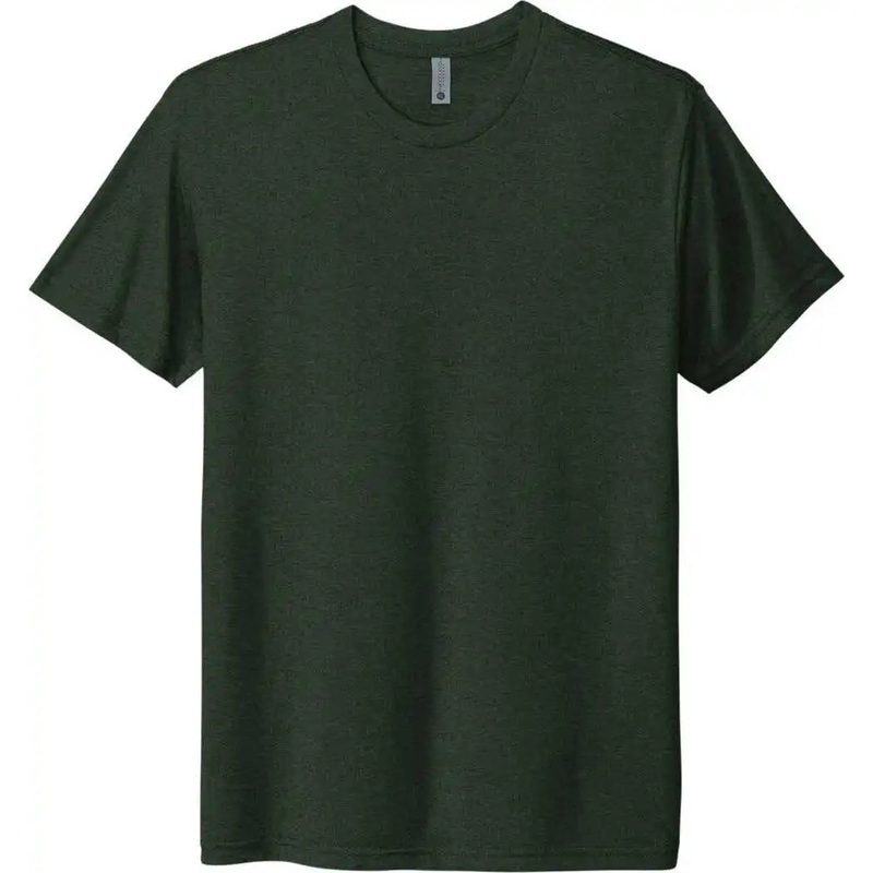 Next Level Apparel NL6010 Unisex Tri-Blend Tee – Black Forest
