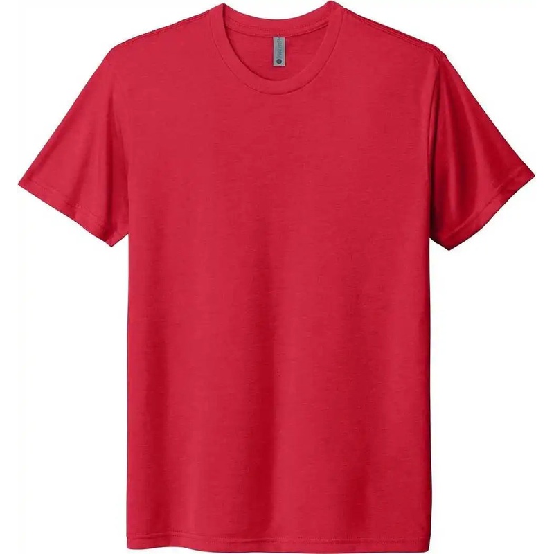 Next Level Apparel NL6010 Unisex Tri-Blend Tee – Red