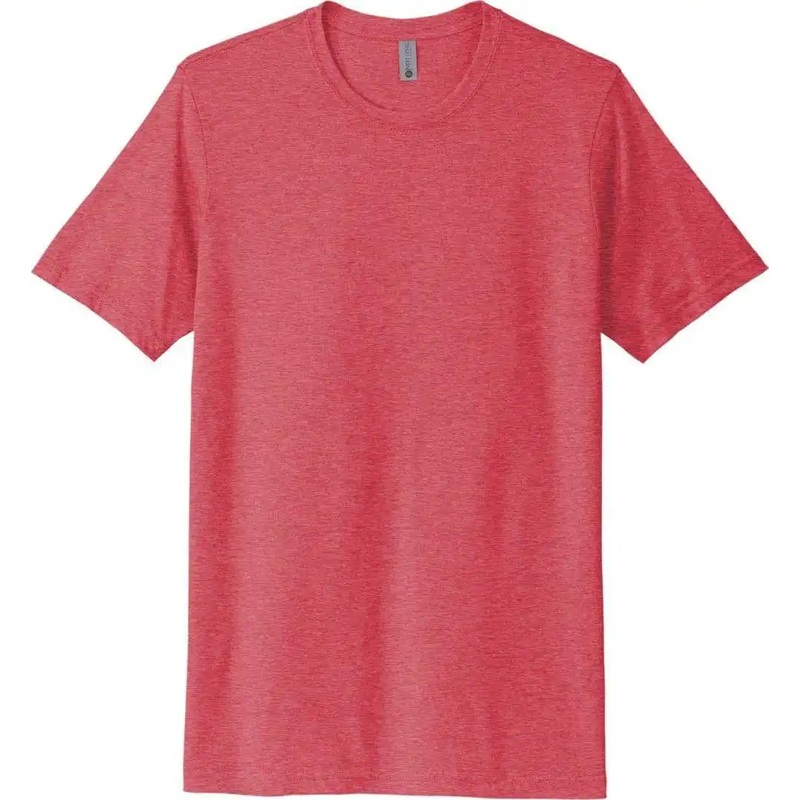 Next Level Apparel NL6200 Unisex Poly/Cotton Tee – Red