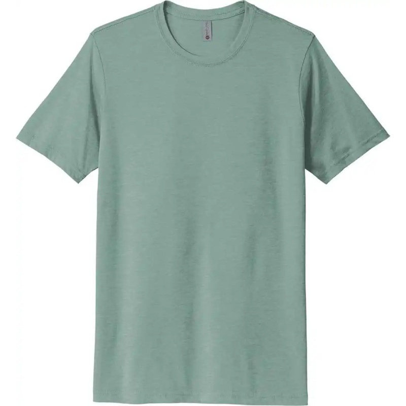 Next Level Apparel NL6200 Unisex Poly/Cotton Tee – Stonewash Green