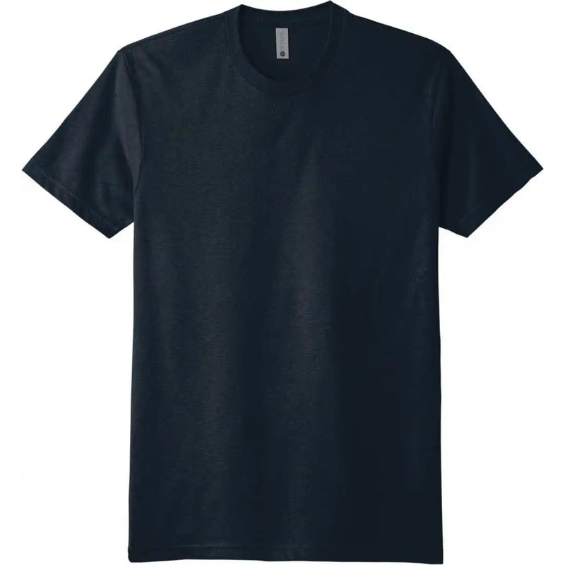 Next Level Apparel NL6410 Unisex Cvc Sueded Tee – Midnight Navy