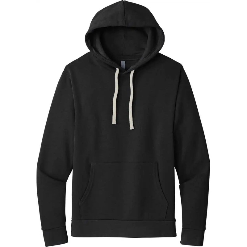 Next Level Apparel NL9303 Unisex Santa Cruz Pullover Hoodie – Graphite Black