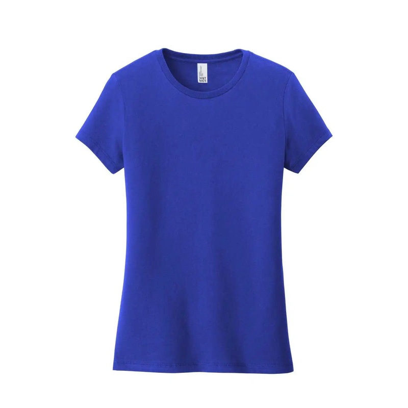 District DT6002 Women’S Very Important Tee – Deep Royal