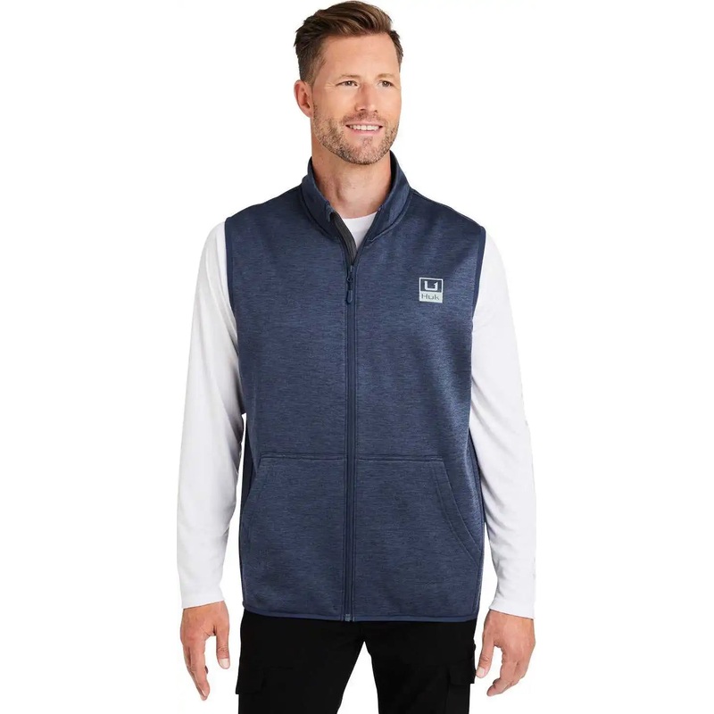 HUK H130099 Men’s Cold Front Vest – NVL ACADMY HTHR