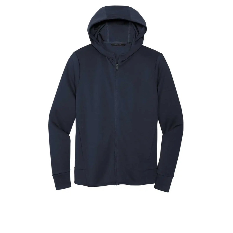Mercer+Mettle MM3002 Double-Knit Full-Zip Hoodie – Night Navy
