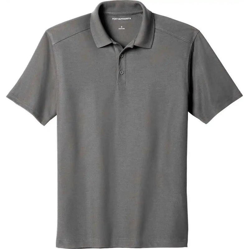 Port Authority K600 Ezperformance Pique Polo – Sterling Grey