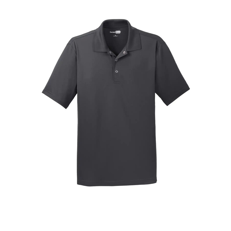 CornerStone CS421 Micropique Gripper Polo – Iron Grey