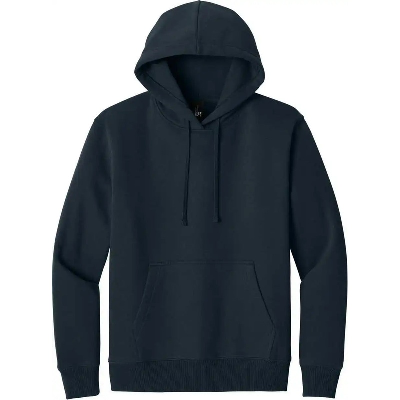 District DT6600 Vit Super Heavyweight Fleece Hoodie – New Navy