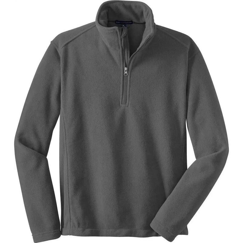 Port Authority F218 Value Fleece 1/4-Zip Pullover – Iron Grey