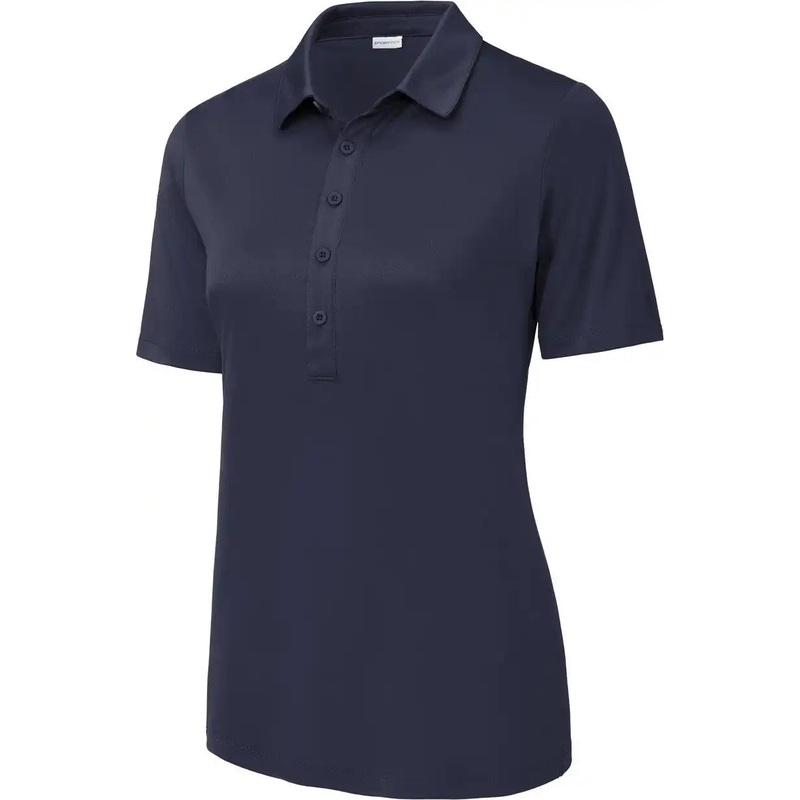 Sport-Tek LST520 Women’S Posi-Uv Pro Polo – True Navy
