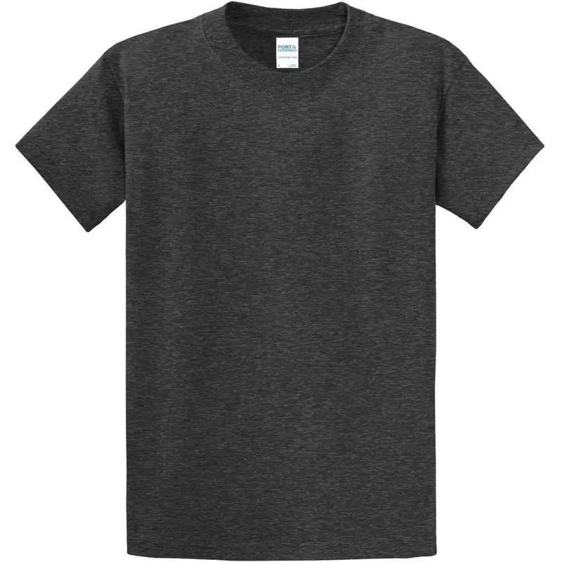 Port & Company PC61T  Tall Essential Tee – Dark Heather Grey