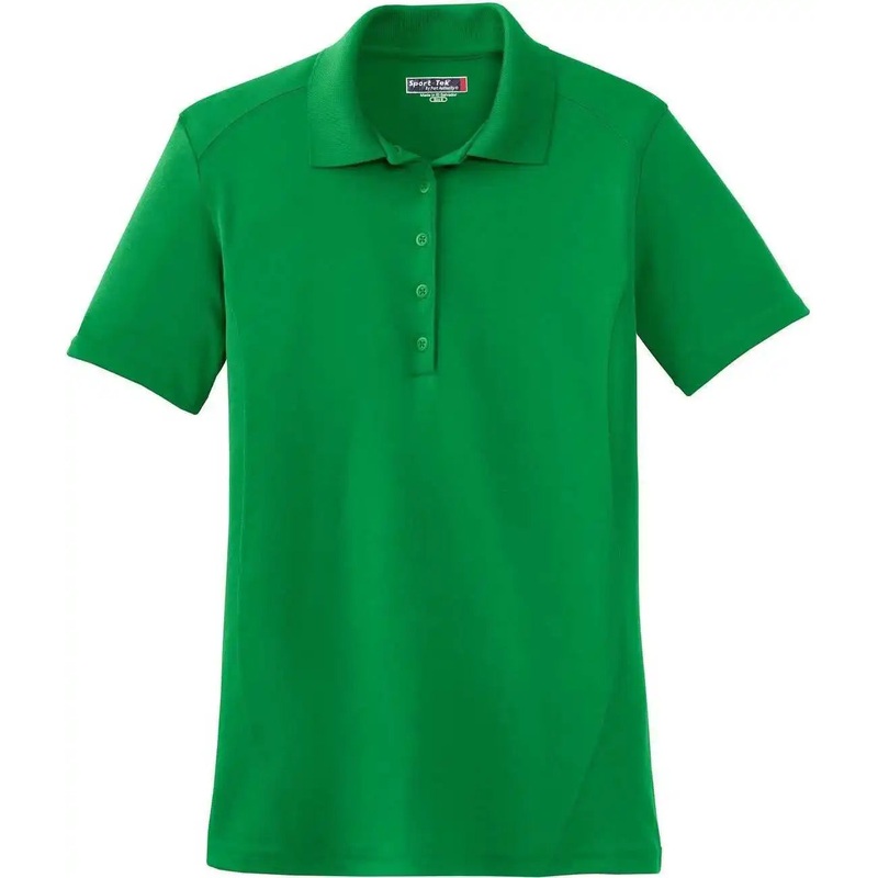 Sport-Tek L475 Women’S Dry Zone Raglan Accent Polo – Kelly Green