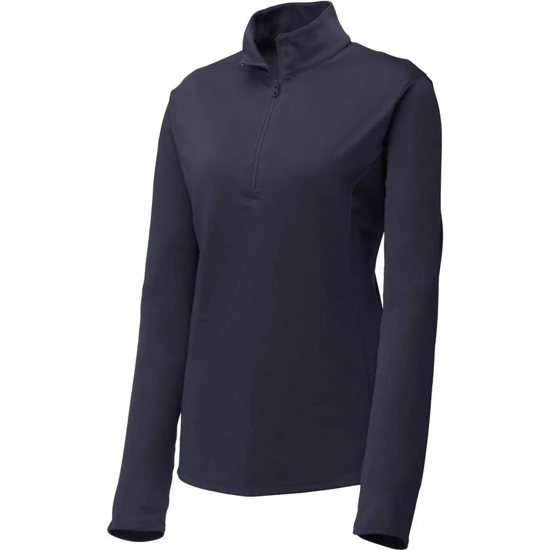 Sport-Tek LST357 Women’S Posicharge Competitor 1/4-Zip Pullover – True Navy