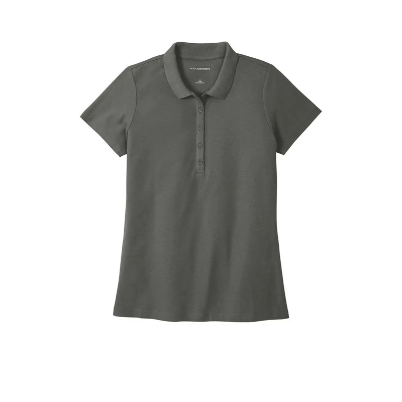 Port Authority LK810 Women’S Superpro React Polo – Storm Grey