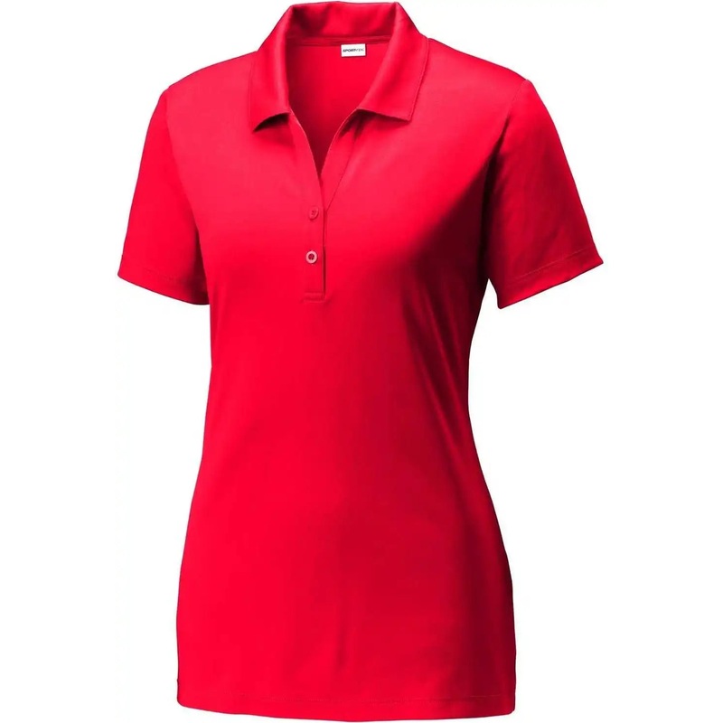 Sport-Tek LST550 Women’S Posicharge Competitor Polo – True Red