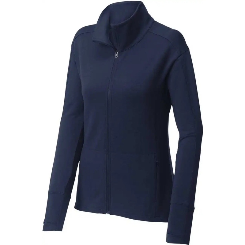 Sport-Tek LST560 Women’S Sport-Wick Flex Fleece Full-Zip – True Navy