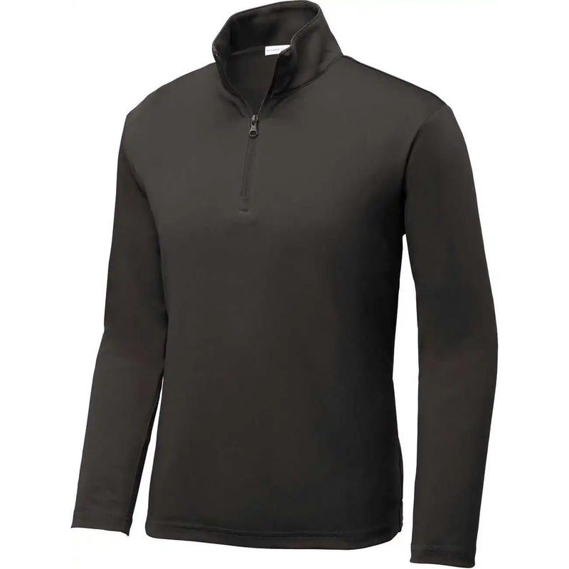 Sport-Tek YST357 Youth Posicharge Competitor 1/4-Zip Pullover – Iron Grey