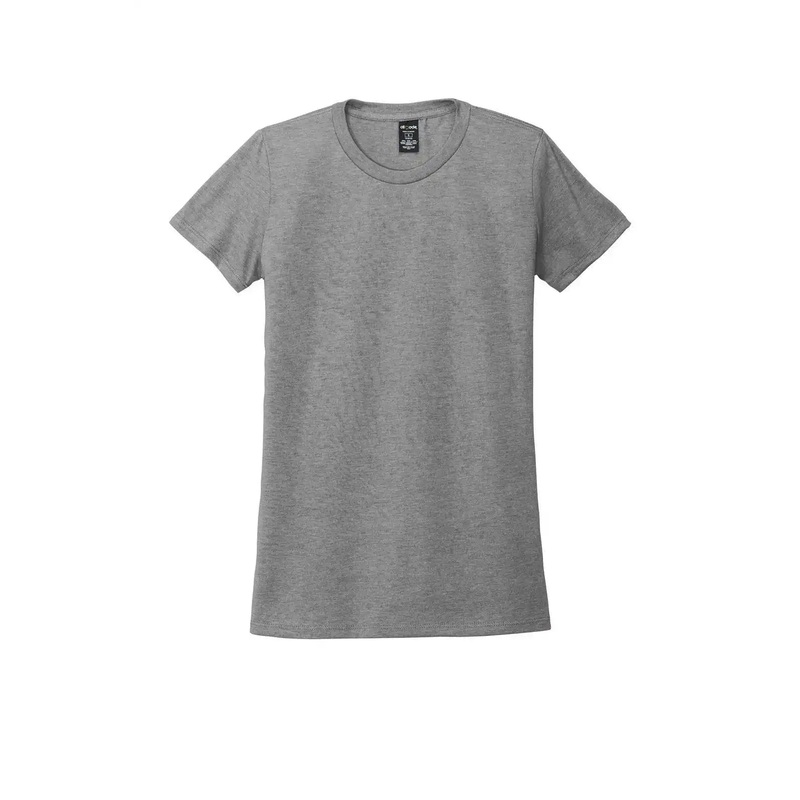 AllMade AL2008 Women’S Tri-Blend Tee – Aluminum Grey