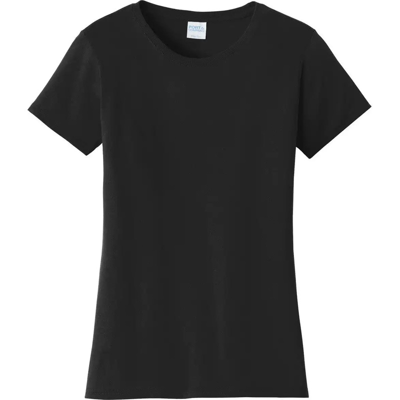 Port & Company LPC450 Women’S Fan Favorite Tee – Jet Black