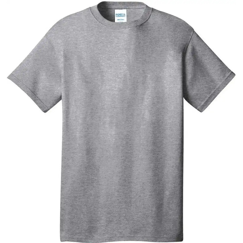 Port & Company PC54  Core Cotton Tee – Athletic Heather *