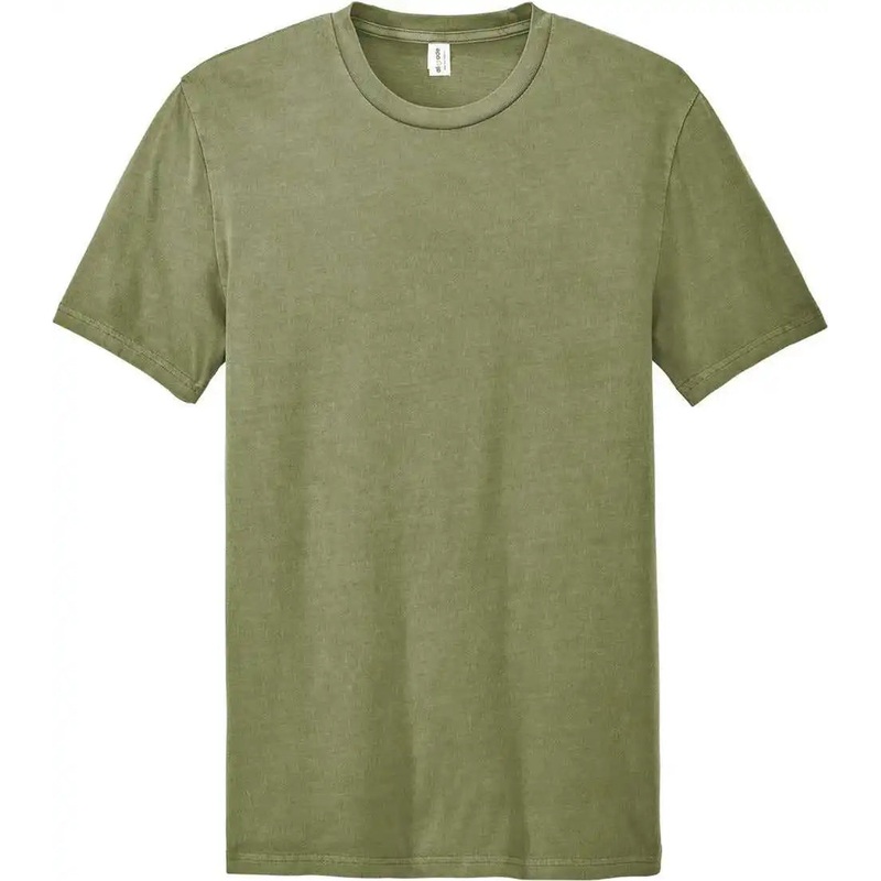 AllMade AL2400 Unisex Mineral Dye Organic Cotton Tee – LichenGrn