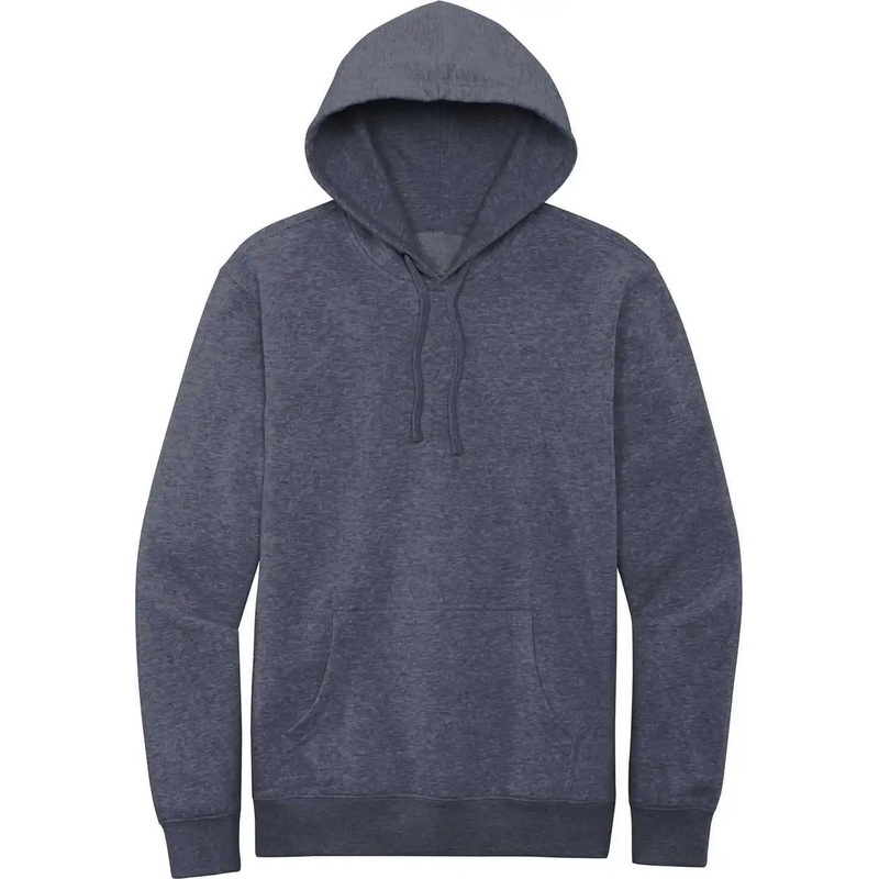 District DT6100 Vit Fleece Hoodie – Heather Navy