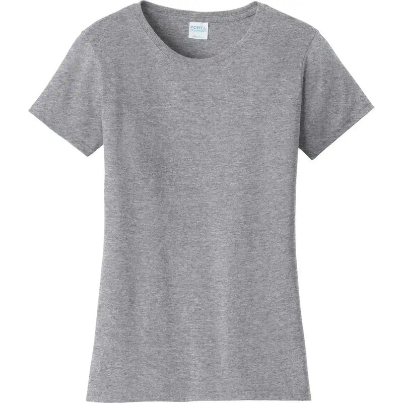 Port & Company LPC450 Women’S Fan Favorite Tee – Athletic Heather