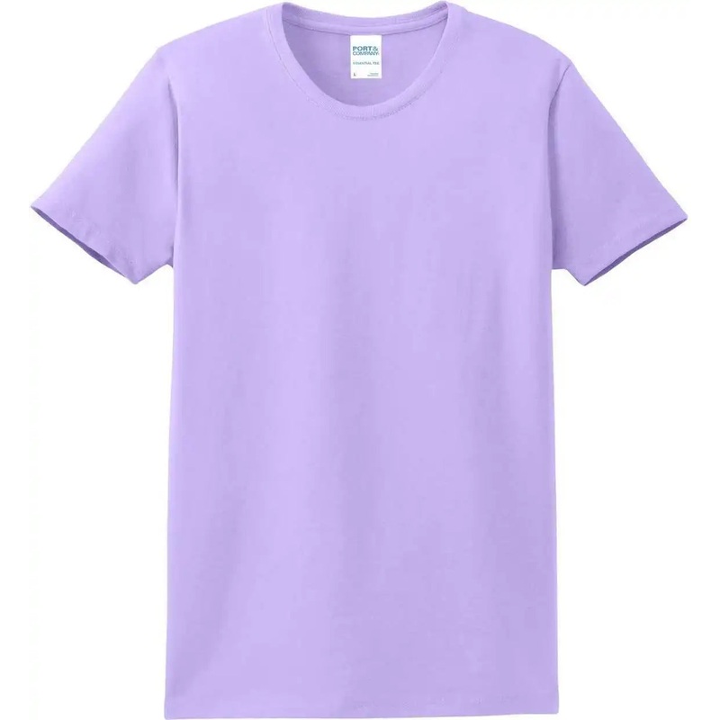 Port & Company LPC61 Women’S Essential Tee – Lavender