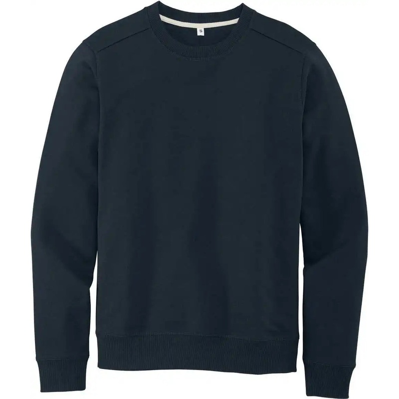 District DT8104 Re-Fleece Crew – True Navy