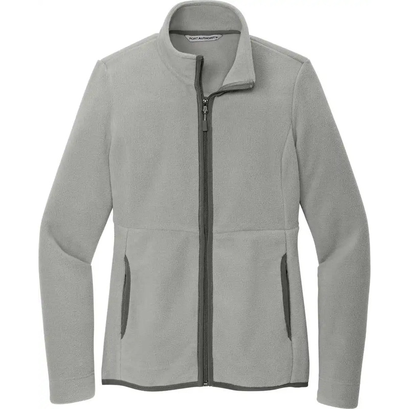 Port Authority L110 Women’S Connection Fleece Jacket – Gusty Grey