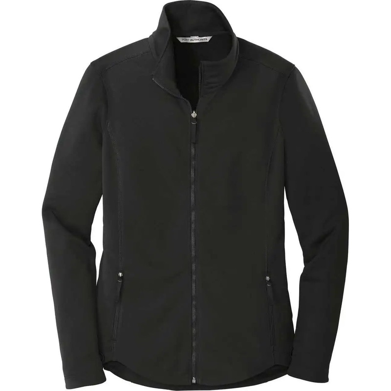 Port Authority L904 Women’S Collective Smooth Fleece Jacket – Deep Black