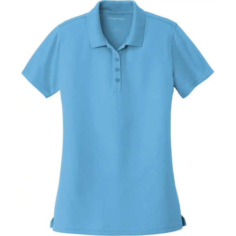 Port Authority LK110 Women’S Dry Zone Uv Micro-Mesh Polo – Carolina Blue