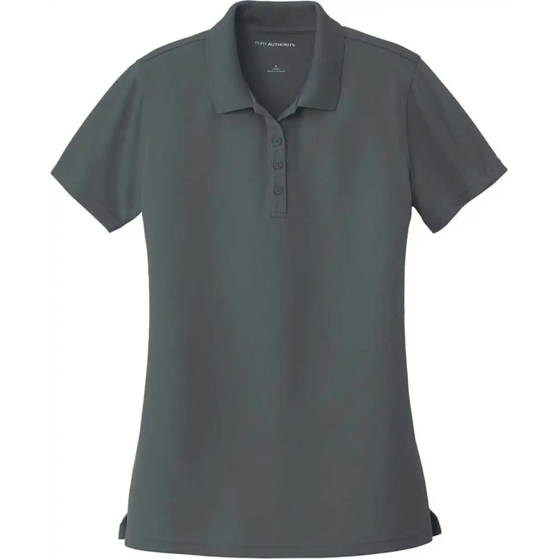 Port Authority LK110 Women’S Dry Zone Uv Micro-Mesh Polo – Graphite