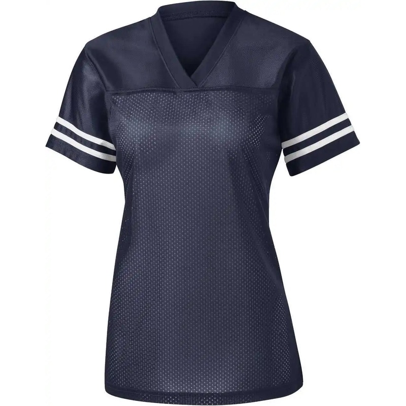 Sport-Tek LST307 Women’S Posicharge Replica Jersey – True Navy/ White