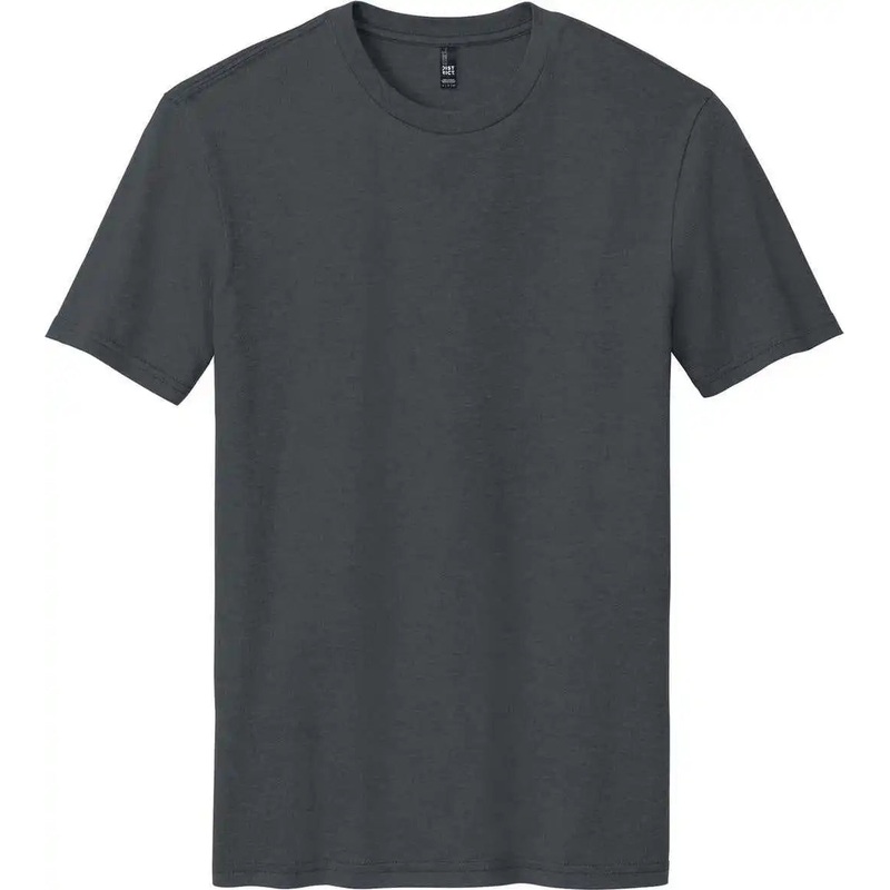 District DM108 Perfect Blend Cvc Tee – Charcoal