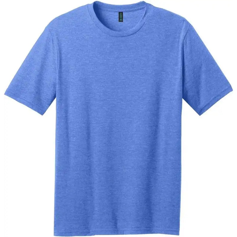 District DM108 Perfect Blend Cvc Tee – Heather Royal