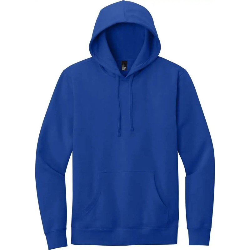 District DT6100 Vit Fleece Hoodie – Deep Royal