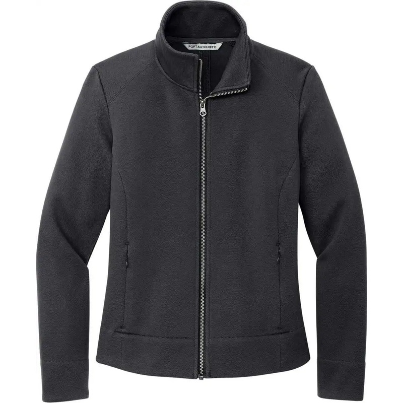 Port Authority L422 Women’S Network Fleece Jacket – Charcoal