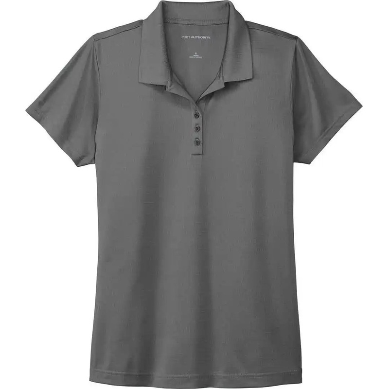 Port Authority LK587 Women’S Eclipse Stretch Polo – Shadow Grey