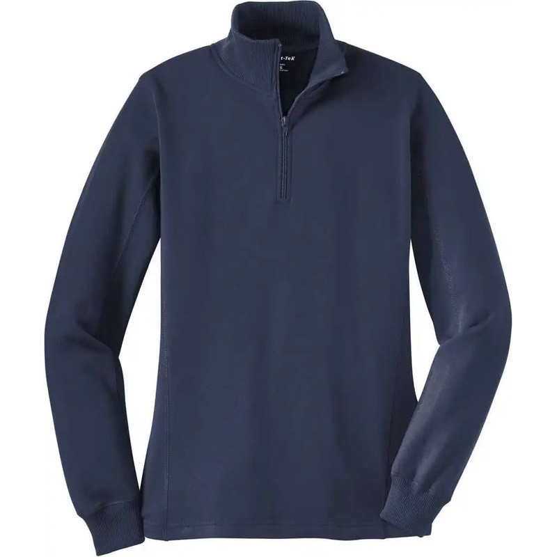 Sport-Tek LST253 Women’S 1/4-Zip Sweatshirt – True Navy