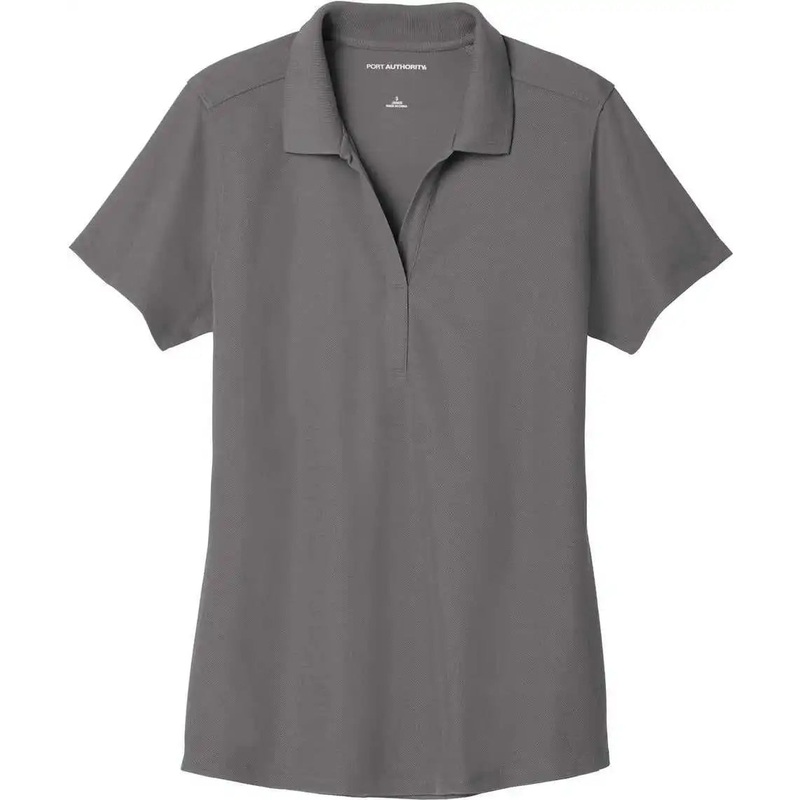 Port Authority LK600 Women’S Ezperformance Pique Polo – Sterling Grey