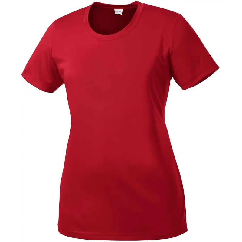 Sport-Tek LST350 Women’S Posicharge Competitor Tee – True Red