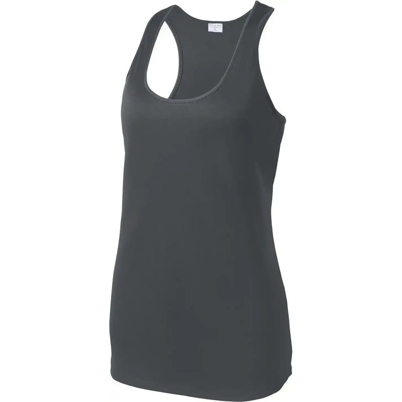 Sport-Tek LST356 Women’S Posicharge Competitor Racerback Tank – Iron Grey