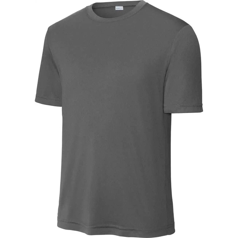 Sport-Tek TST350 Tall Posicharge Competitor Tee – Iron Grey