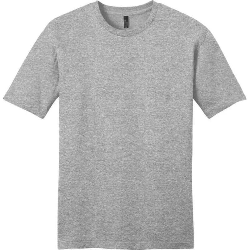 District DT6000 Very Important Tee – Light Heather Grey