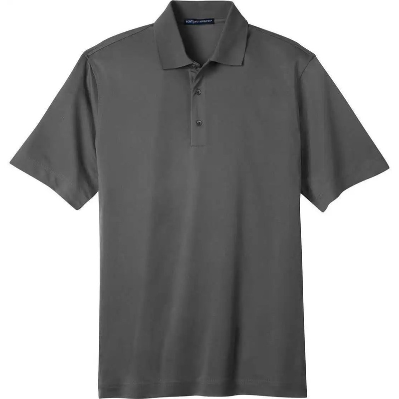 Port Authority K527 Tech Pique Polo – Grey Smoke
